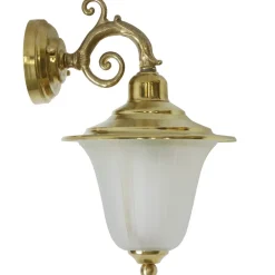 Schmucke AuĂenwandlampe N° 307 aus Messing