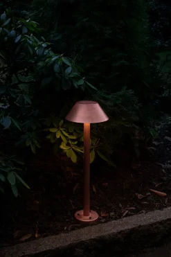 Schwedische Gartenleuchte Cake aus Kupfer oder Messing