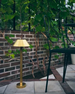Schwedische Gartenleuchte Cake aus Kupfer oder Messing