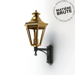Sechsseitige Außenleuchte Victoria mit kurzem Ausleger