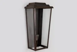 Sehr große Art déco Wandleuchte Izapan Géante