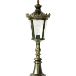 Sockelleuchte im Empire-Stil aus Aluminium oder Kupfer Louvre