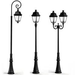 Standleuchte  Avenue 3, drei Modelle