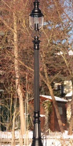 Standleuchte mit Guss-Mast Hamburg 30.Rodos P