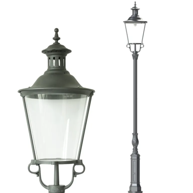 Straßenlaterne mit Rund-Laterne S2KL.862