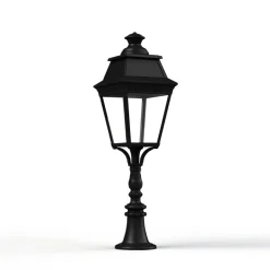 Traditionelle Sockelleuchte aus Frankreich Avenue 3 mit LED
