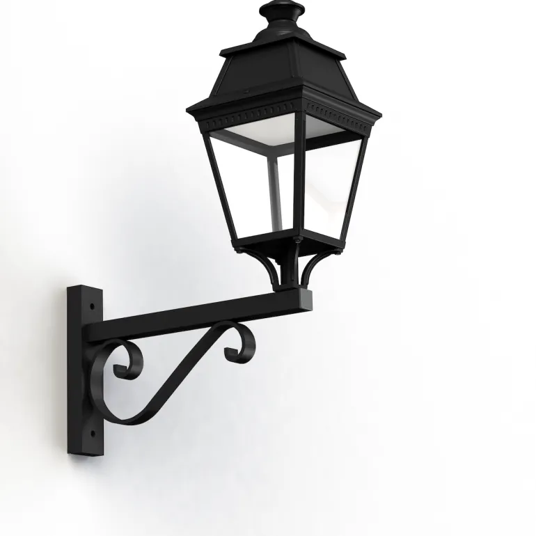 Traditionelle Wandleuchte Avenue 3 mit LED