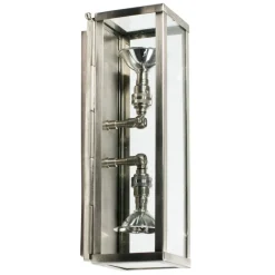Up-and-Down Manufaktur-Leuchte Vitrine Marron