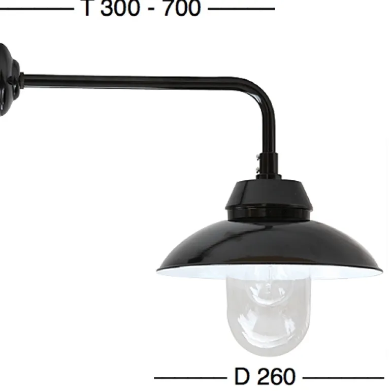 Wandlampe für Außen im Landhausstil MW 135 AL