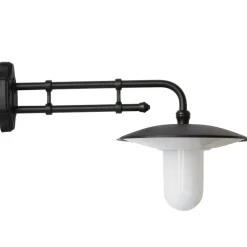 Wandlampe für Außen mit Doppelrohr-Wandarm