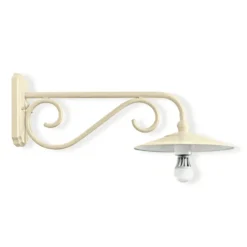 Wandlampe für außen mit langem Ausleger