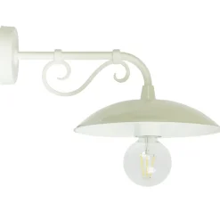 Wandlampe für Außen mit verzierter Armstütze