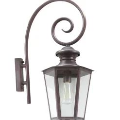 Wandlaterne mit Bischofstab Vaucresson MM
