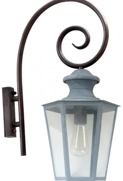 Wandlaterne mit Bischofstab Vaucresson MM
