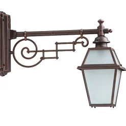 Wandlaterne mit langem Ausleger