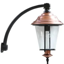 Wandleuchte 416A.42 mit niederrheinischer Kupfer-Laterne