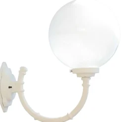 Wandleuchte für außen mit Glaskugel
