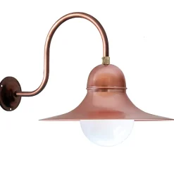 Wandleuchte für Außen Siegen Kupfer Patina W1600