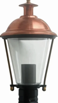 Wandleuchte mit Glasmantellaterne Prag M-M 40CU