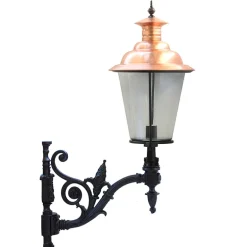 Wandleuchte mit Kupfer-Laterne Krakau 42 CU