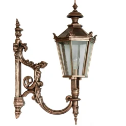 Wandleuchte Prag D-L mit Schinkel-Laterne 72