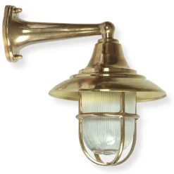 Wetterfeste Außenlampe N° 54 aus Messing