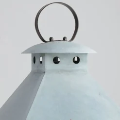 Windlicht aus Zink oder Messing für Terrassen La Turbie (Höhe 70 cm)