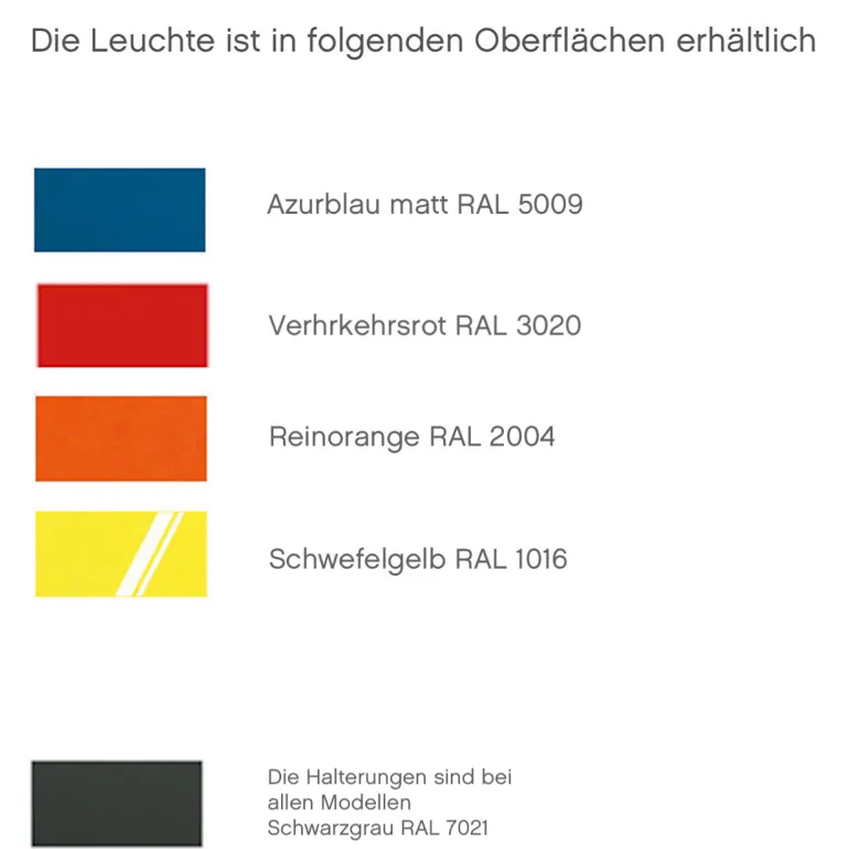 Zweifarbige LED-Wandleuchte Hector