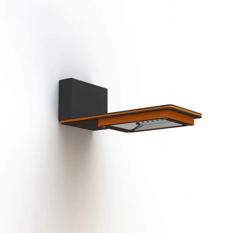 Zweifarbige LED-Wandleuchte Hector