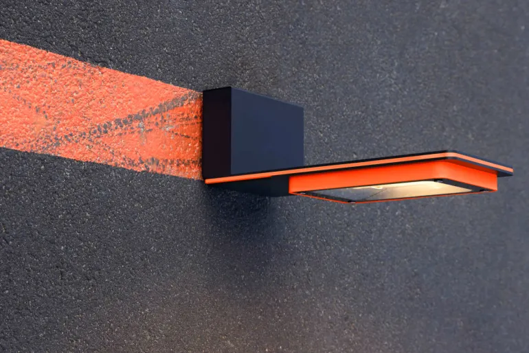 Zweifarbige LED-Wandleuchte Hector