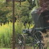 Zweiflammige Parklaterne aus Schmiedeeisen AL 6780