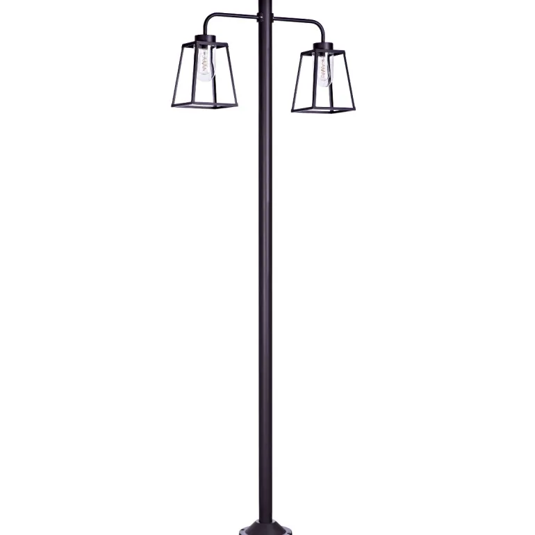 Zweiflammige Standleuchte Lampiok, IP 65