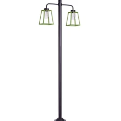 Zweiflammige Standleuchte Lampiok, IP 65