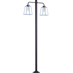 Zweiflammige Standleuchte Lampiok, IP 65