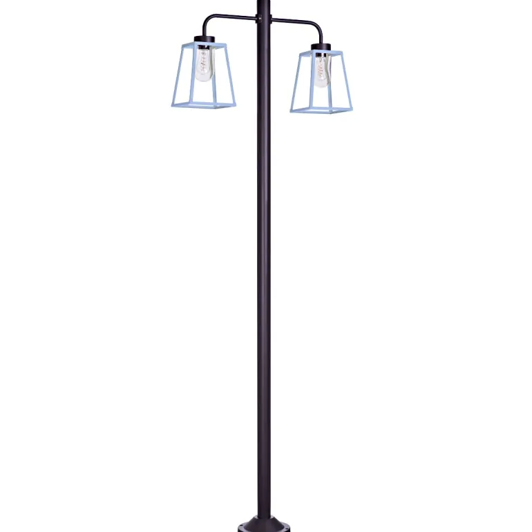 Zweiflammige Standleuchte Lampiok, IP 65