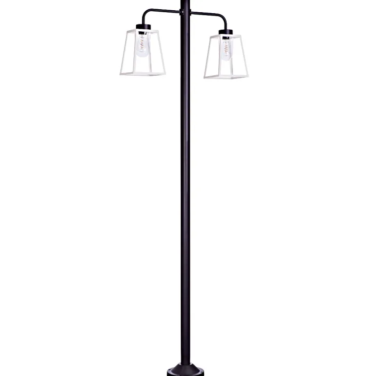 Zweiflammige Standleuchte Lampiok, IP 65
