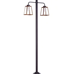 Zweiflammige Standleuchte Lampiok, IP 65