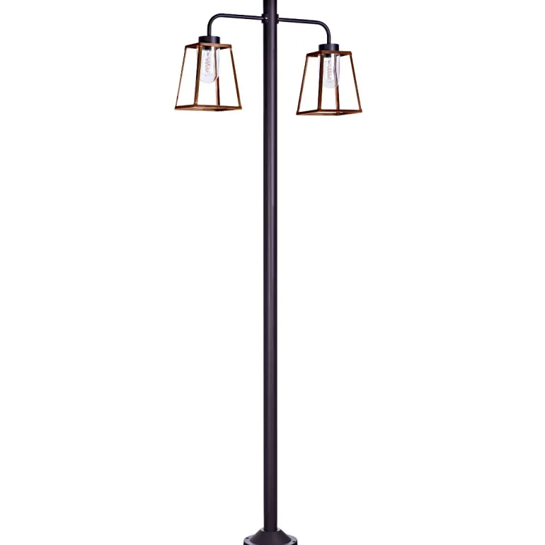Zweiflammige Standleuchte Lampiok, IP 65